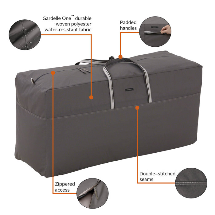 Arlmont & Co. Jaylon Outdoor Cushion Storage Bag Cover & Reviews Wayfair